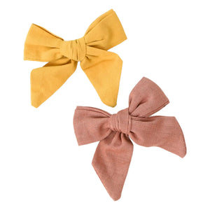 Gentil Coquelicot - Barrettes Fiyonklar - 2'li Set | Sarı