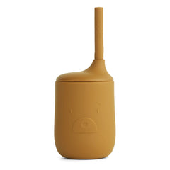 Liewood - Ellis Silikon Pipetli Bardak - 2'li Set | Karamel