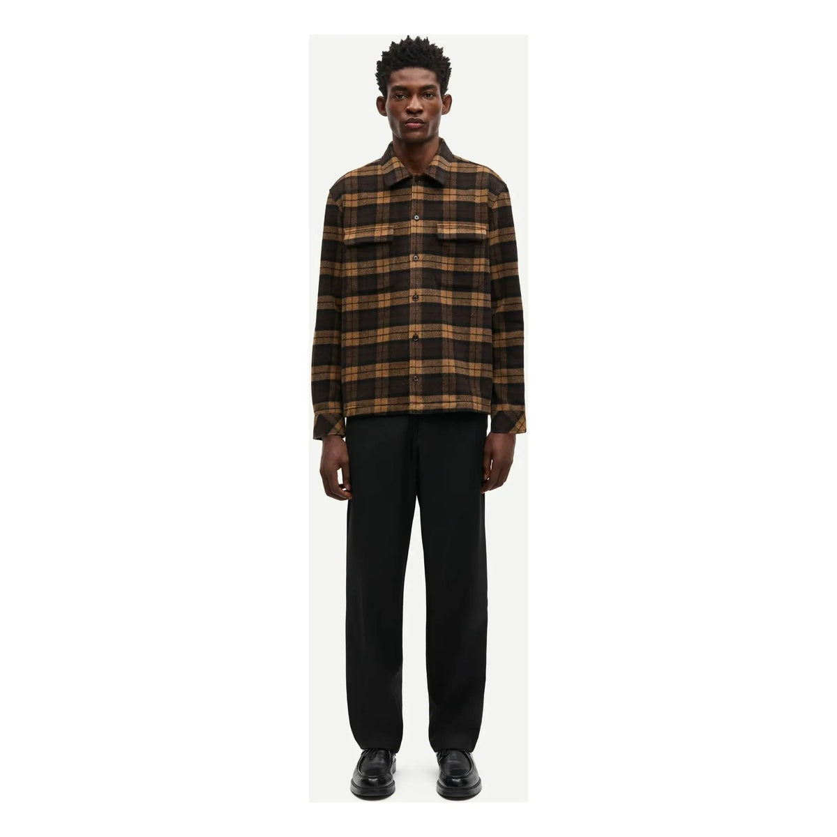 Samsoe Samsoe - Sacastor overshirt | Kahverengi
