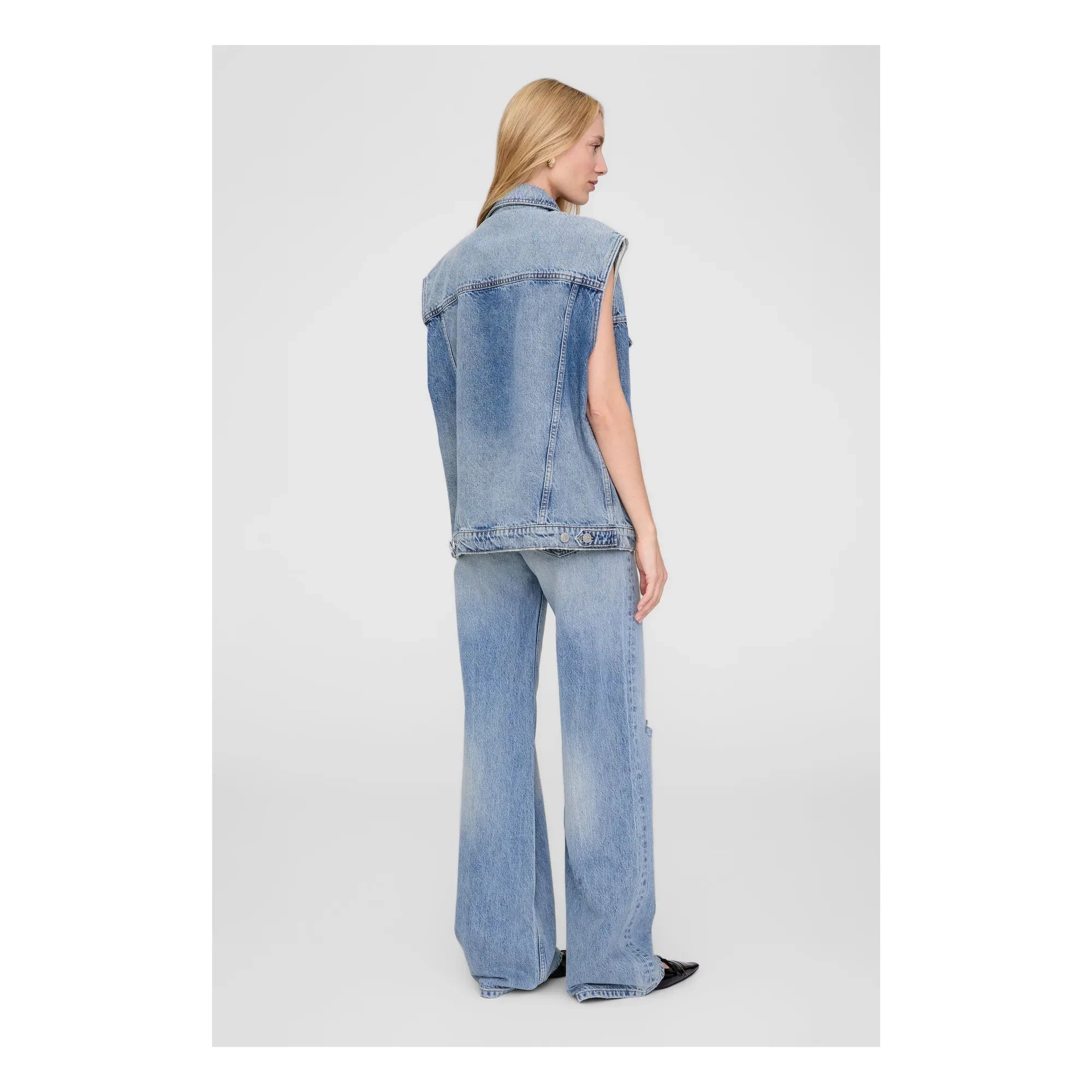 Anine Bing - Chaqueta sin mangas Rory | Denim