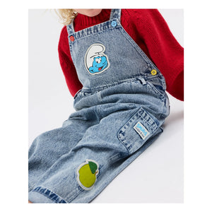 Goldie + Ace - Goldie + Ace x Schtroumpfs Denim Overalls | Blue