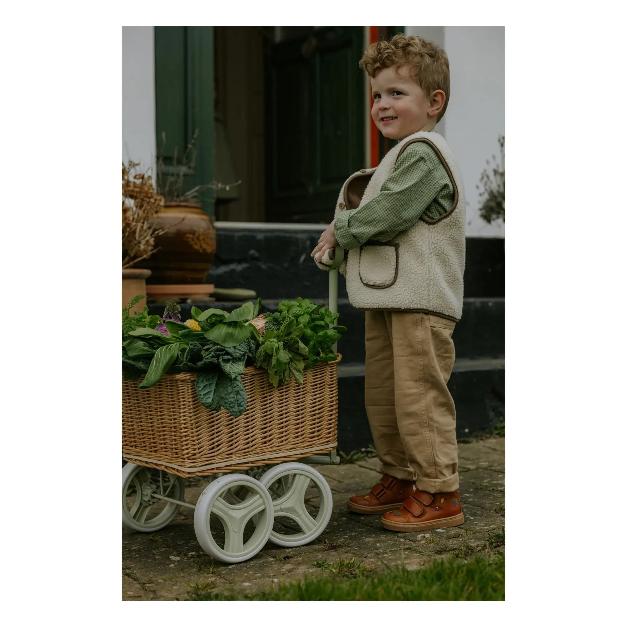 Petit Nord - Herbst Ernte Kratz Sneakers - Uniqua Kollektion | Cognac