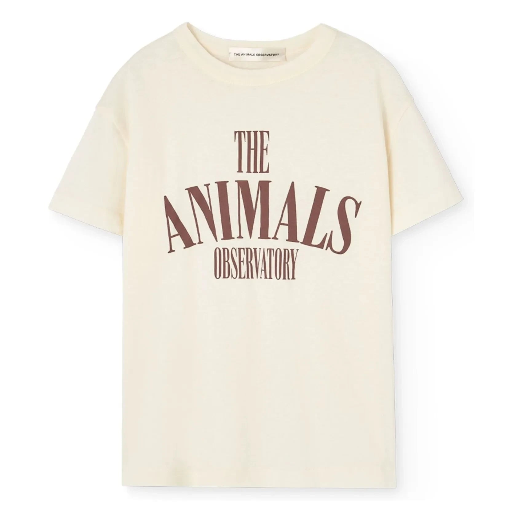The Animals Observatory - Pupfish Organic Cotton T-Shirt | White