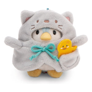 Nici - Penguin Waddle Kedi Kılığına Girmiş peluş | Gri