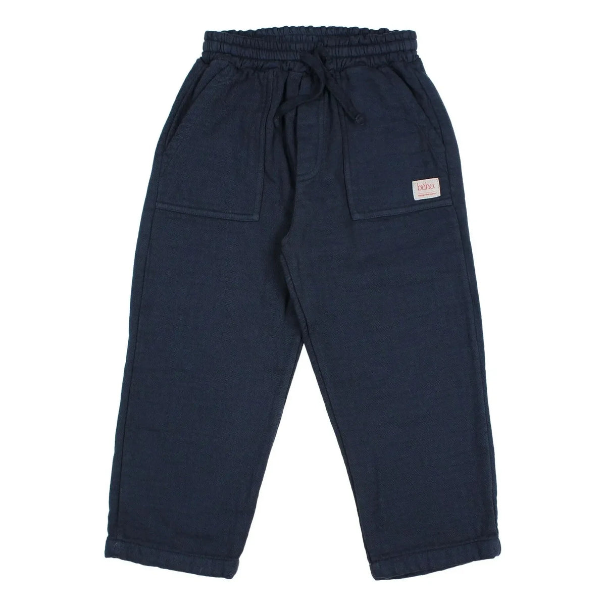Búho - Pantalón causal fruncido | Azul marino
