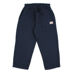 Búho - Pantalón causal fruncido | Azul marino