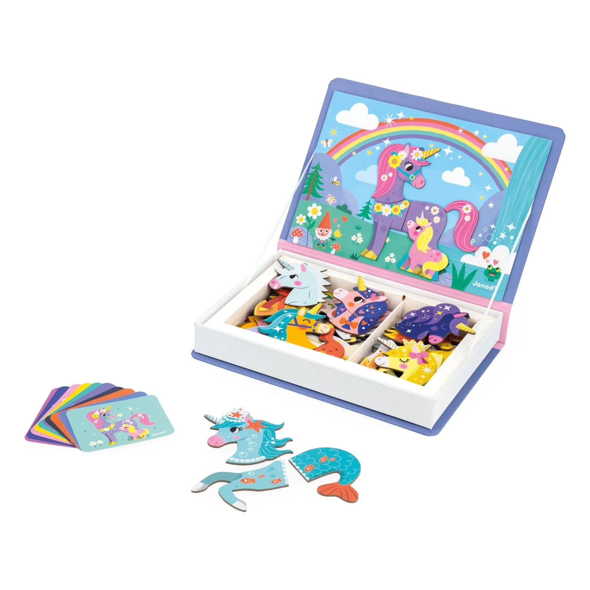 Janod - Magneti'Book Unicorns