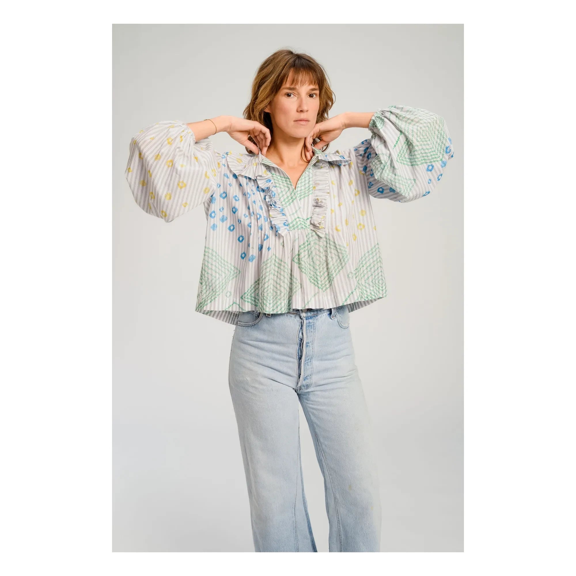 Virginie de Vinster - Baya Bluse | Ecru