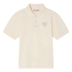 Bonpoint - Lorris Poloshirt aus Bio-Baumwolle | Ecru