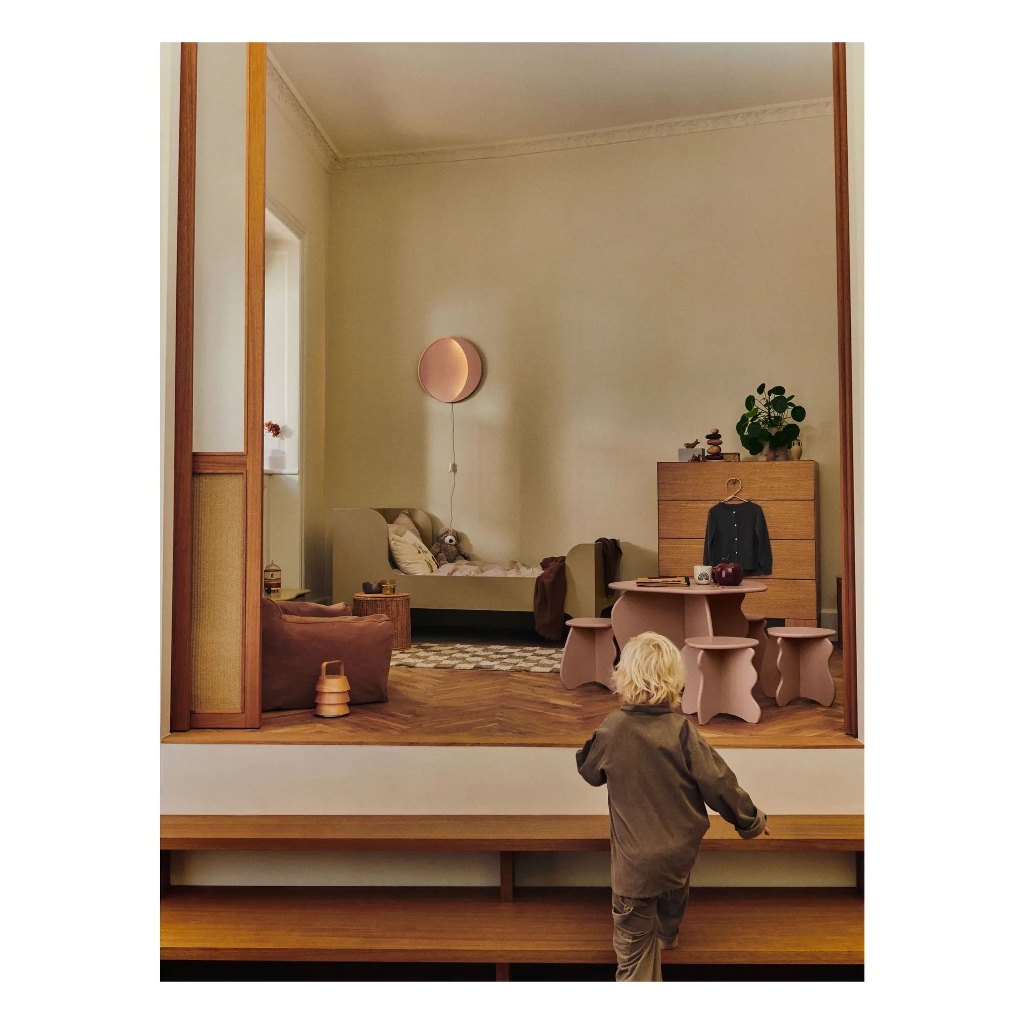 Ferm Living Kids - Rosa Slope Hocker