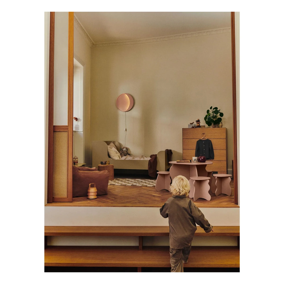Ferm Living Kids - Rosa Slope Hocker