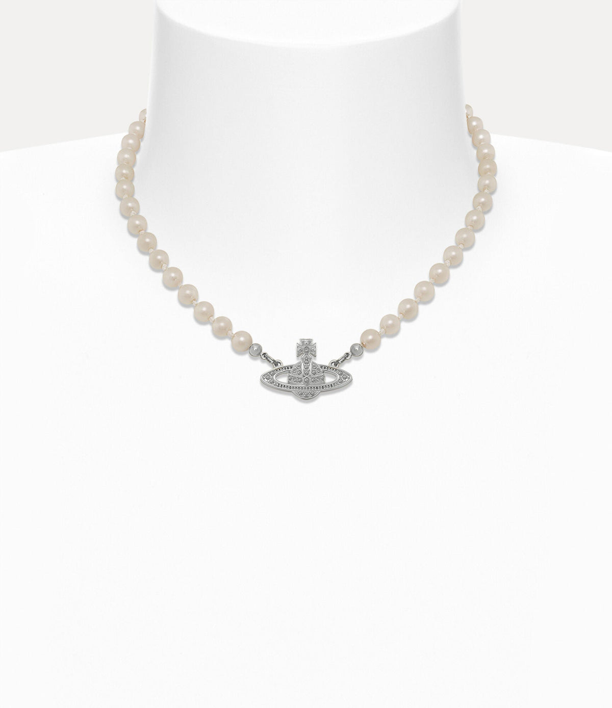 Vivienne Westwood - Mini Kabartma İnci Gerdanlık