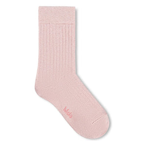 Molo - Juego de 2 pares de calcetines Nomi a rayas | Rosa claro