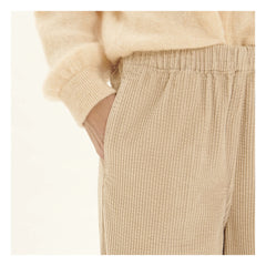 American Vintage - Pantalón de terciopelo Padow | Mastic