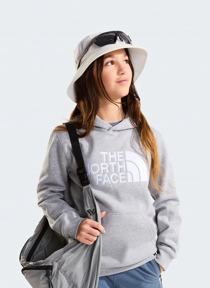 The North Face - Essential Drew Peak Φούτερ με κουκούλα | Γκρι μελανζέ