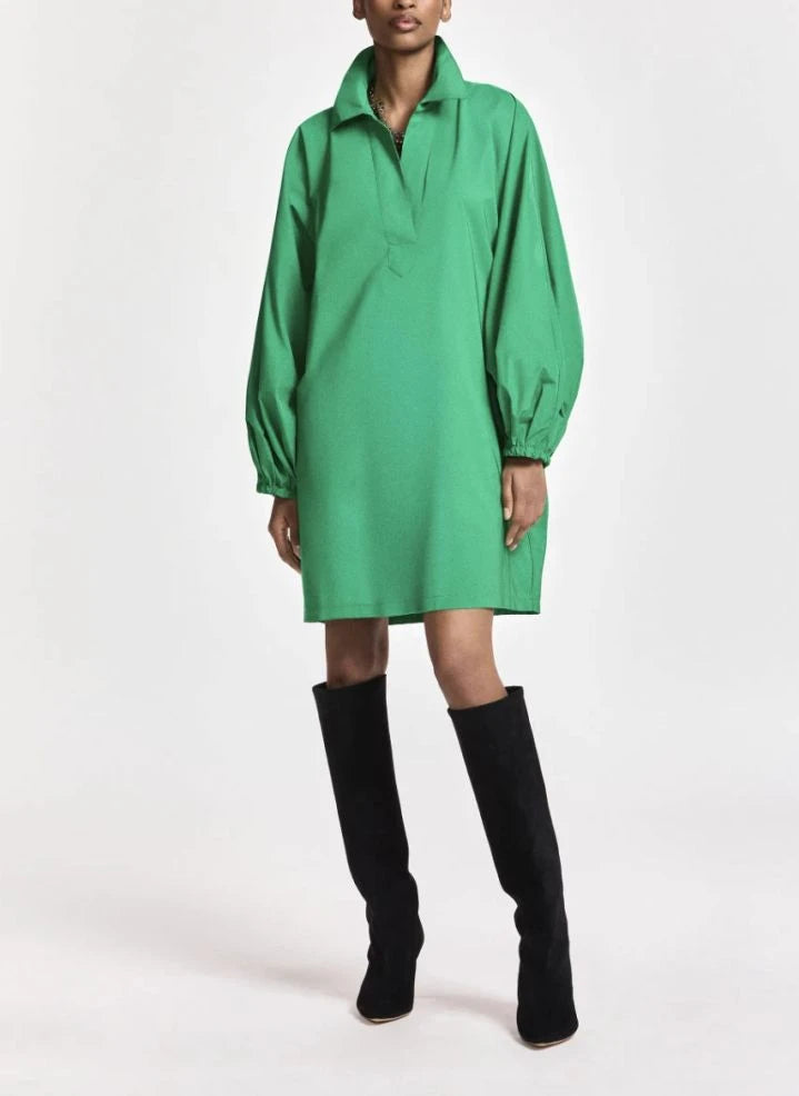Essentiel Antwerp - Keagan 2 Oversize Elbise | Yeşil