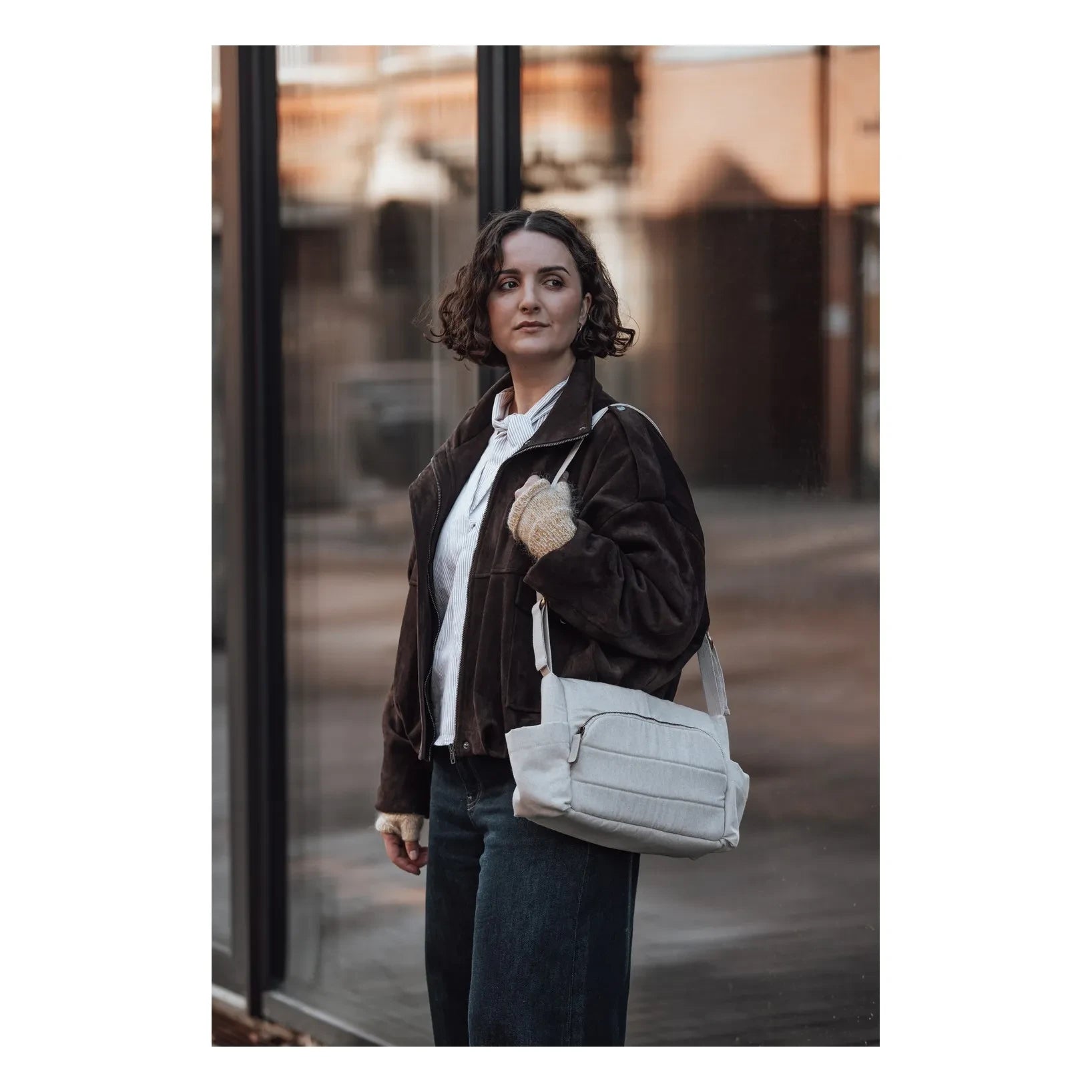 Sebra - Tragetasche für Kinderwagen | Beige