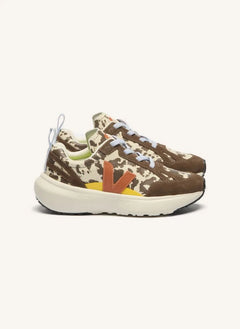 Veja - Küçük Kanarya Dana Derisi O.T Sneaker Bağcıkları | Kahverengi