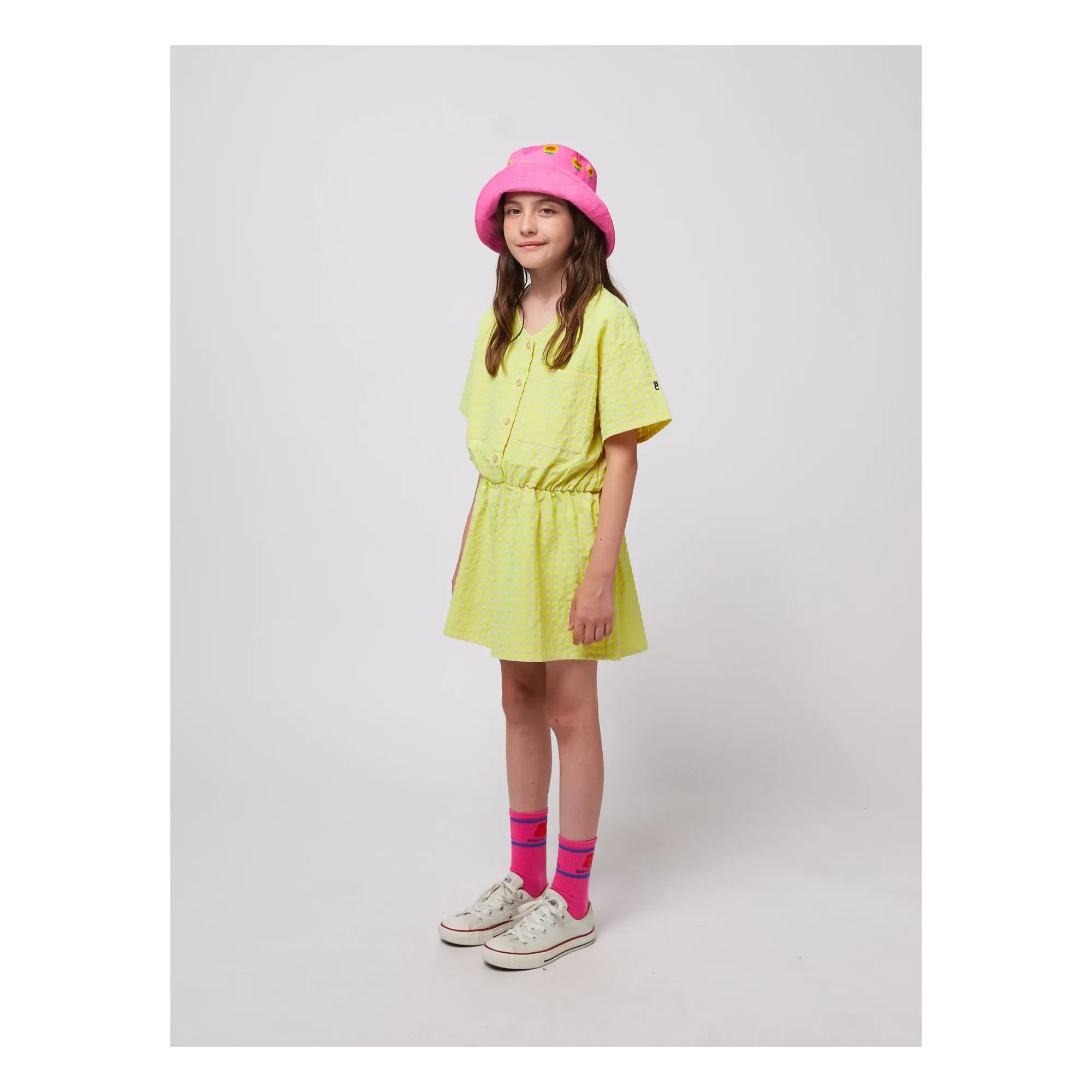 Bobo Choses - Vichy Jumpsuit | Yellow
