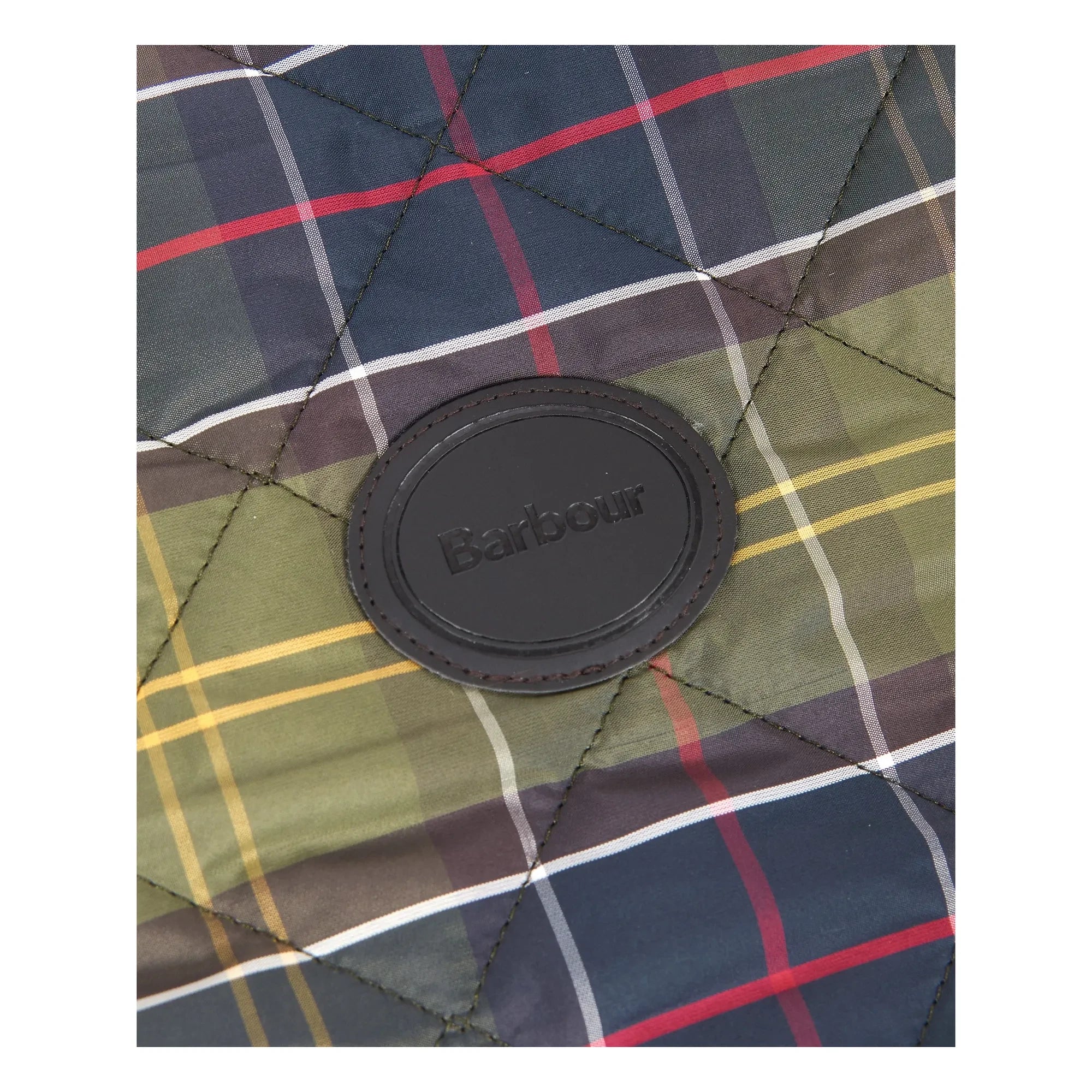 Barbour - Köpekler için tartan kaban | Mavi