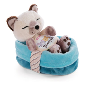 Nici - Siyam kedisi peluş oyuncak - Sleeping Pets | Bej