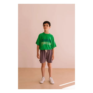 We Are Kids - Dylan Running Club Bio-Baumwoll-T-Shirt | Wiesen-Grün