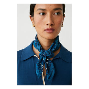Moismont - Ajmer Shawl N°791 Cotton | Indigo