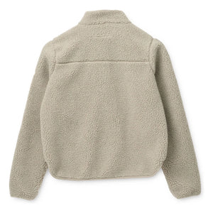 Liewood - Nelson Jacke aus recycelter Sherpa-Faser | Haferflocke