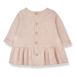 1+ en la familia - Vestido de fibra reciclada Cecile | Rosa claro