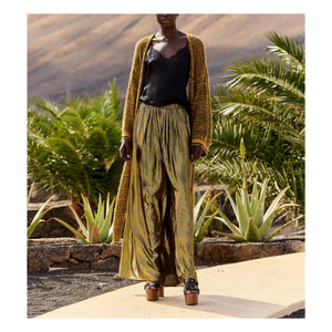 Mes Demoiselles - Leone Metallic Pants | Charcoal