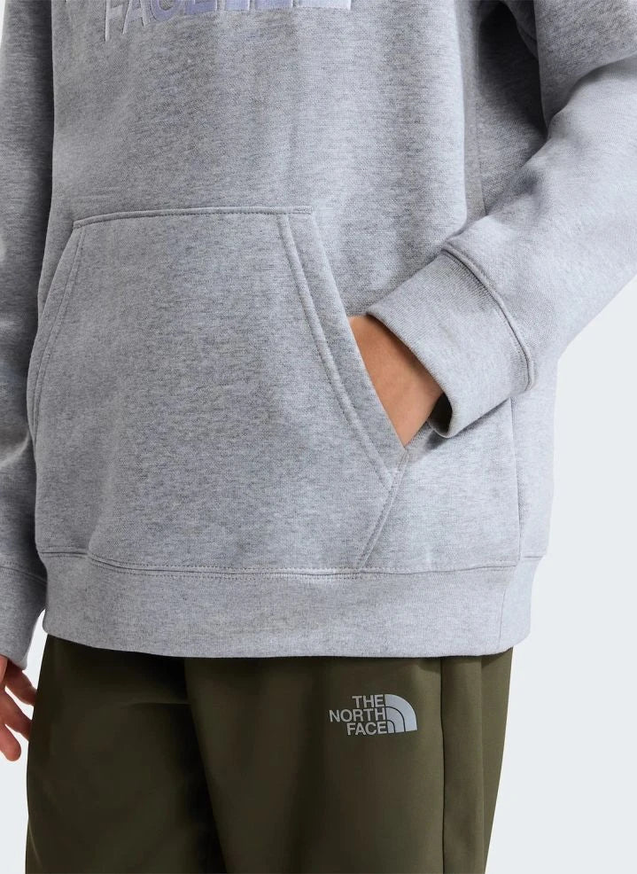 The North Face - Essential Drew Peak Φούτερ με κουκούλα | Γκρι μελανζέ