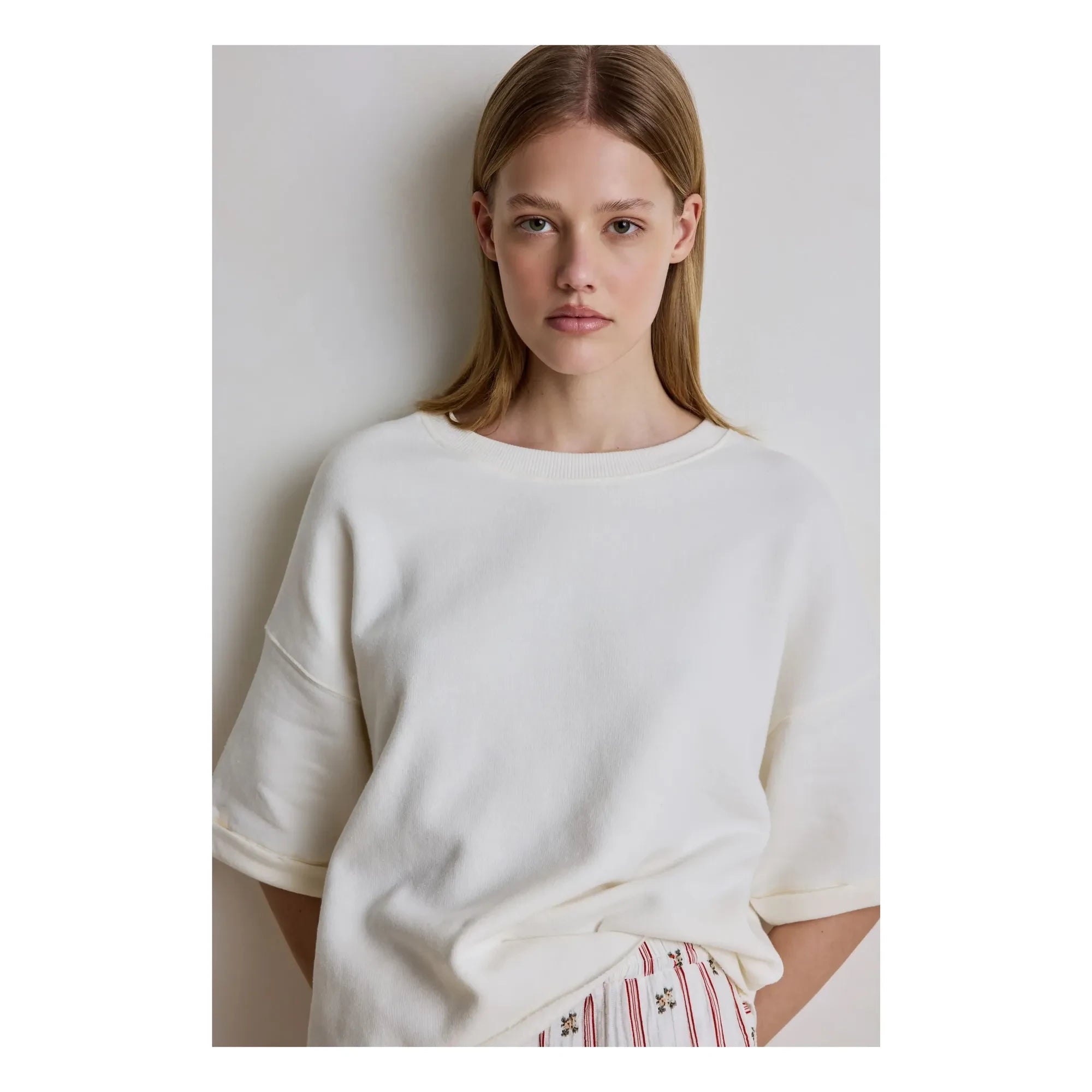 Hod - Solange Pamuk sweatshirt | Krem