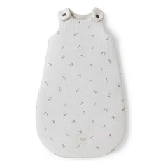 Babyshower - Baby-Schlafsack mit Kirschen | Ecru