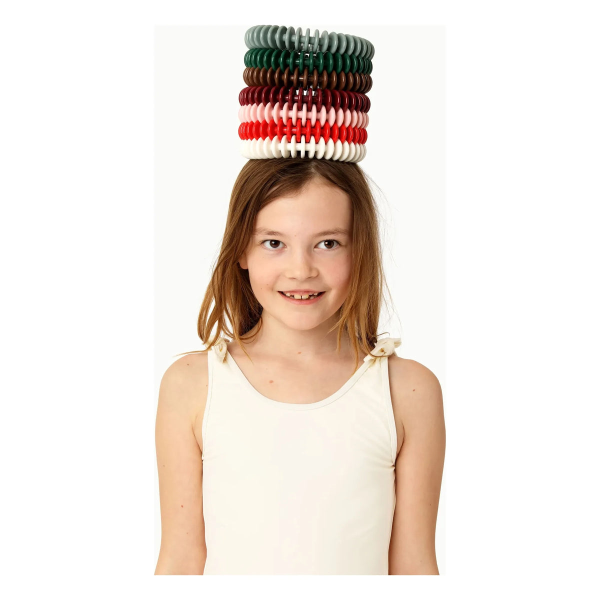 Petites Pommes - Albert Taucherringe - 4er-Set | Grün