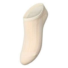 Becksöndergaard - Crochia Pamuklu Çorap | Krem