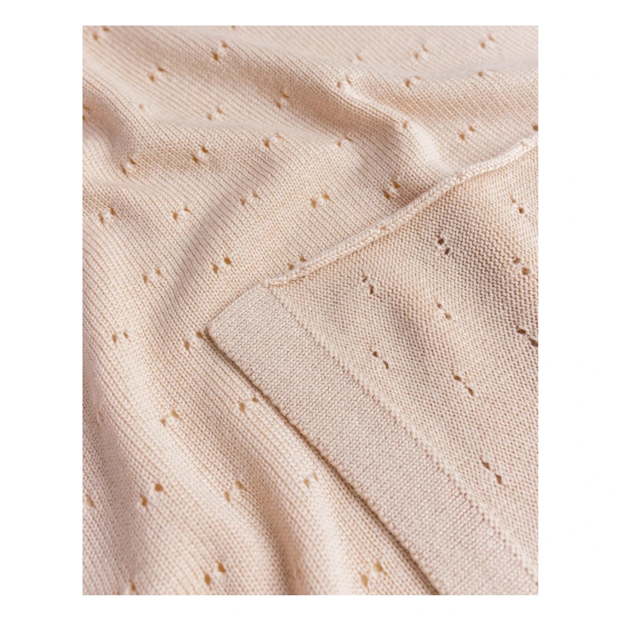 Hvid - Bibi Merino Wool Blanket | Oat
