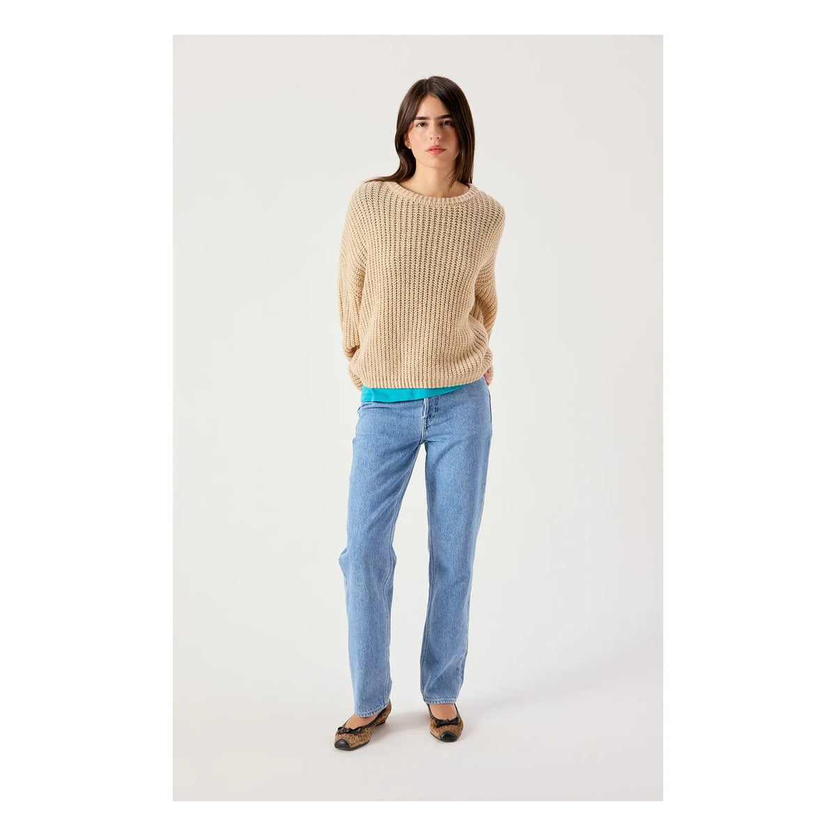 American Vintage - Jersey de lana Cyrow | Beige