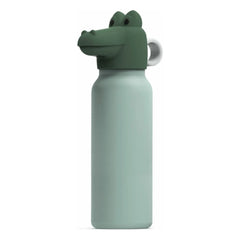 Liewood - Falk Timsah su şişesi - 350 ml | Nane/Yaprak yeşili