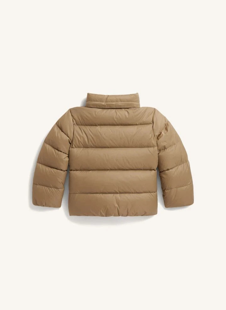 Ralph Lauren - Logo Kapüşonlu Ceket | Camel