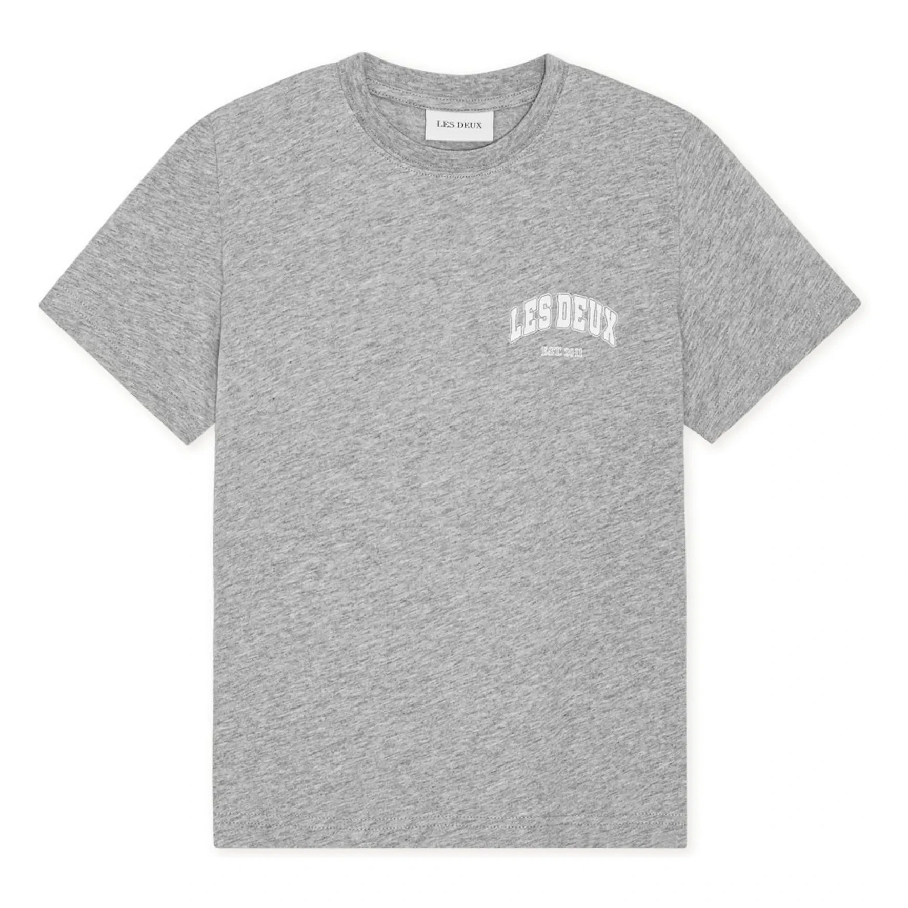 Les Deux - Hoop Organic Cotton T-Shirt | Gray