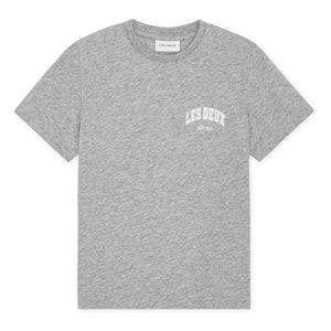 Les Deux - Hoop Organic Cotton T-Shirt | Gray