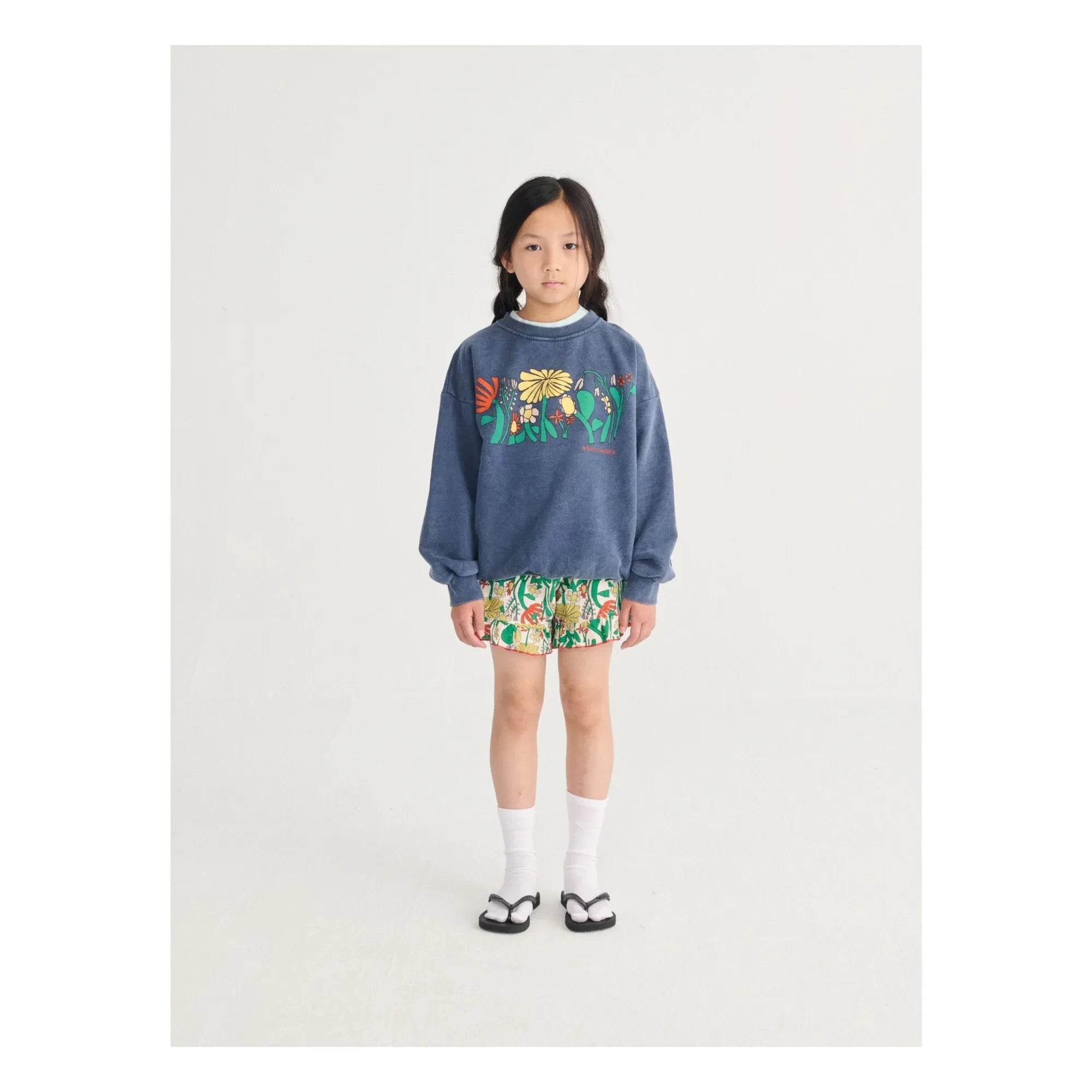 Bobo Choses - Herbalist organic cotton sweatshirt | Navy