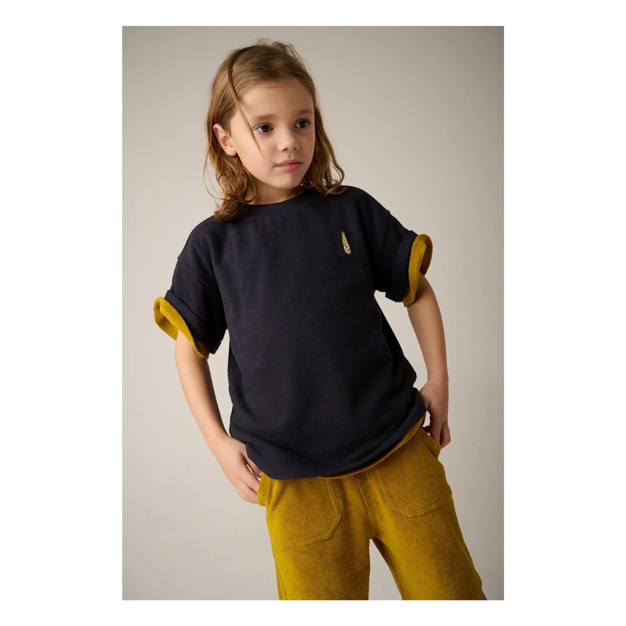 Tumble N'Dry - Atlantico organik pamuklu T-shirt | Koyu Mavi
