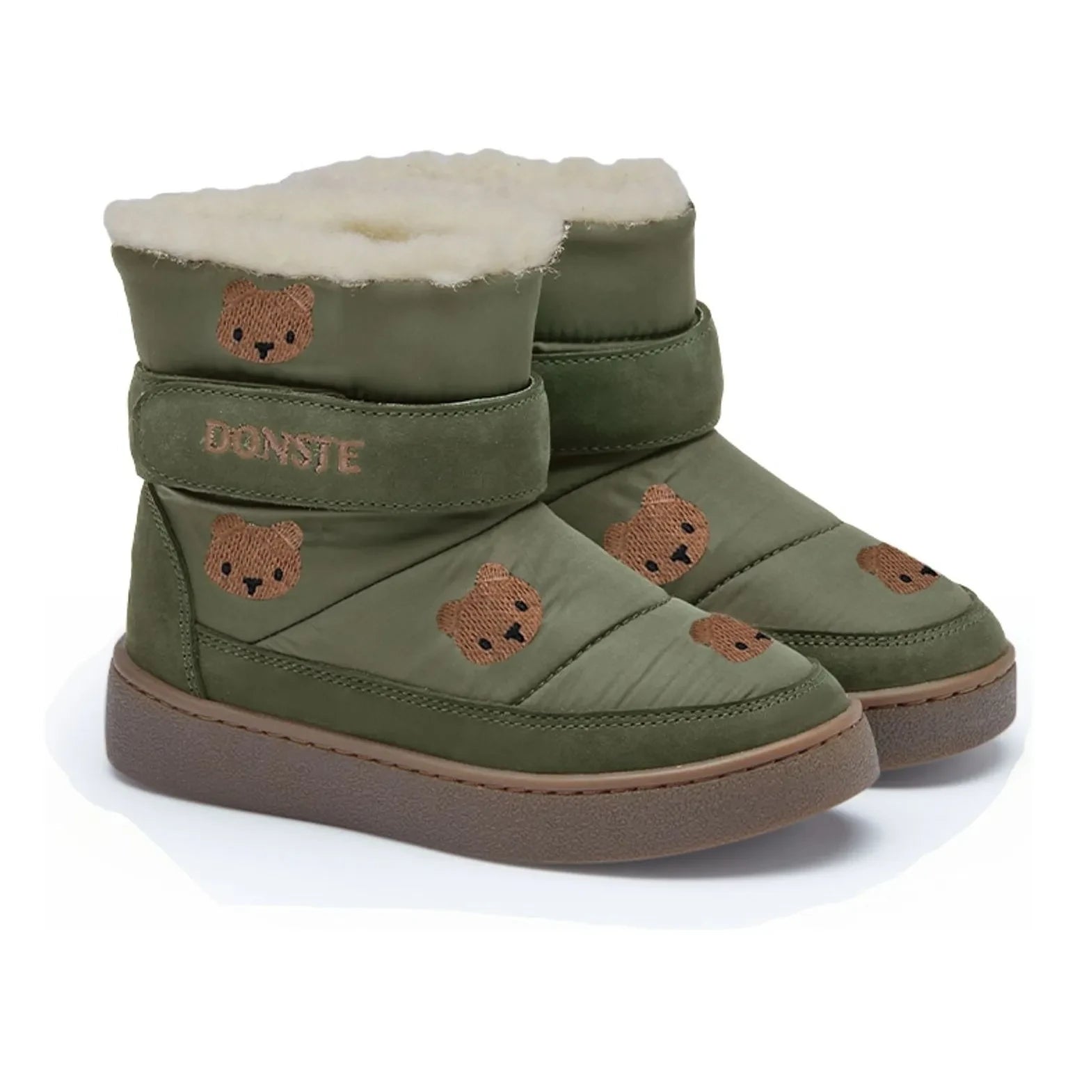 Donsje - Botas acolchadas Ritto Bear Nubuck | Caqui