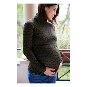 Paloma Collection - Mathilda Seventies Umstandstop | Khaki