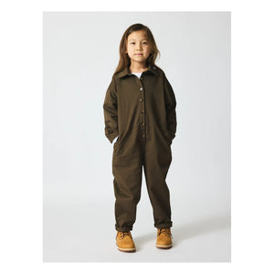 brunobruno nation - Larry Bio-Baumwoll-Overall | Braun