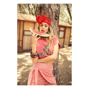 Sisters Department – Francesca Baumwoll-T-Shirt | Rosa
