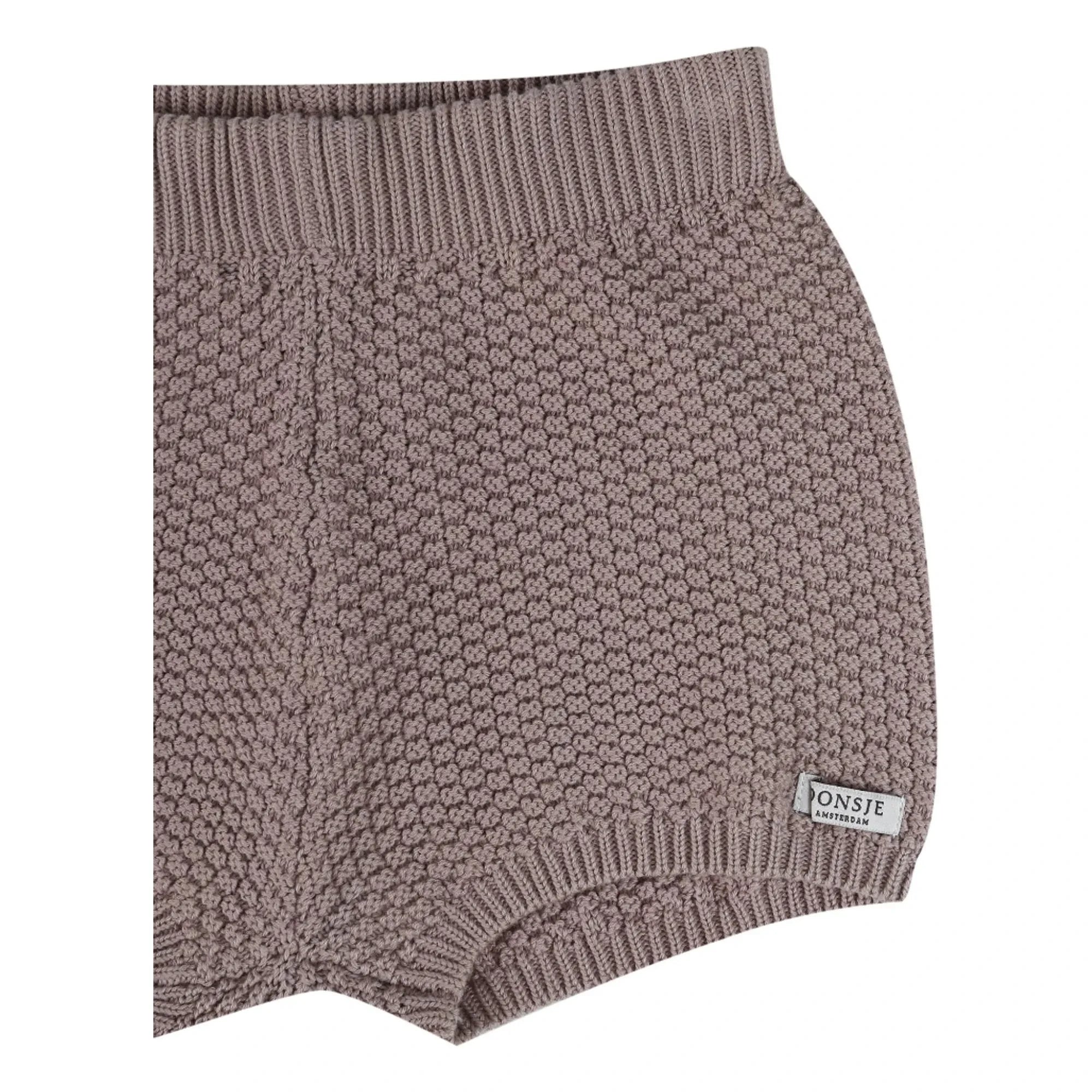 Donsje - Seloen Maille Shorts | Braun