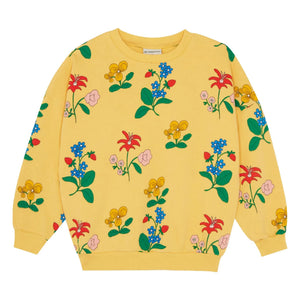 The Campamento - Çiçekler Sweat | Sarı