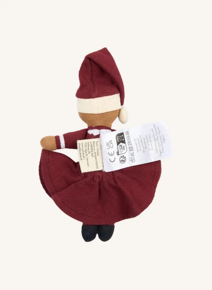 Fabelab - Cep Boyu Mrs. Claus Bebeği | Kırmızı